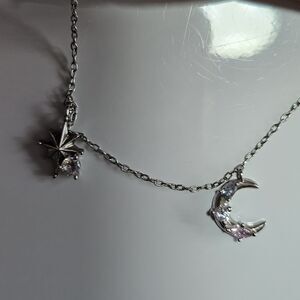 *Sale* Bisoulovely Sterling Silver Nebula Choker Charms 14 - 16"